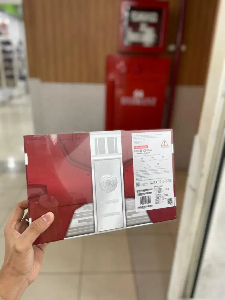 Poco x8 pro 12/512GB Iron Man Box Besar New Resmi Garansi
