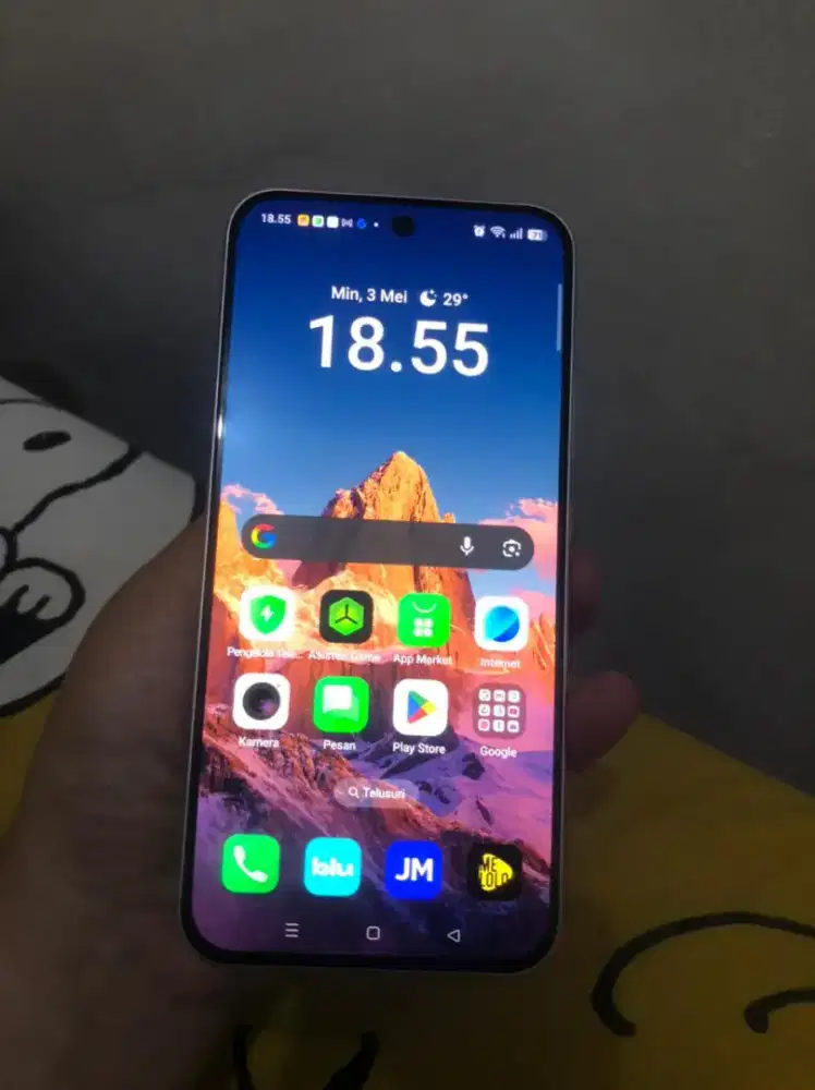 Oppo renno 15F 8/256 GB warna pink