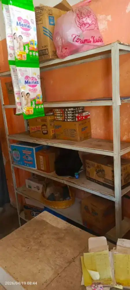 Dijual perlengkapan kede kelontong