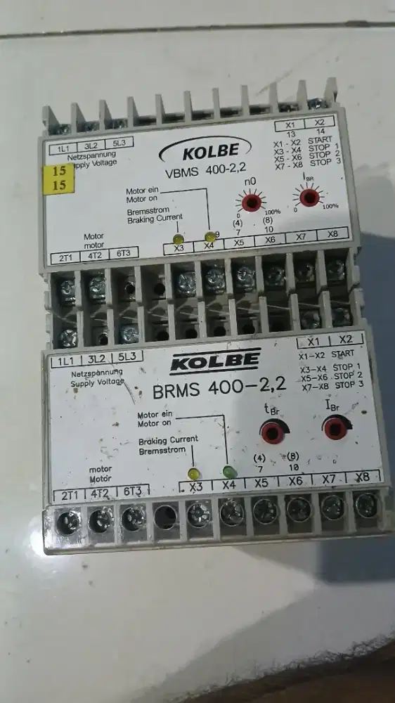 Jual KOLBE VBMS / BRMS 400-2,2 Motor Brake Module Industrial 3 Phase.