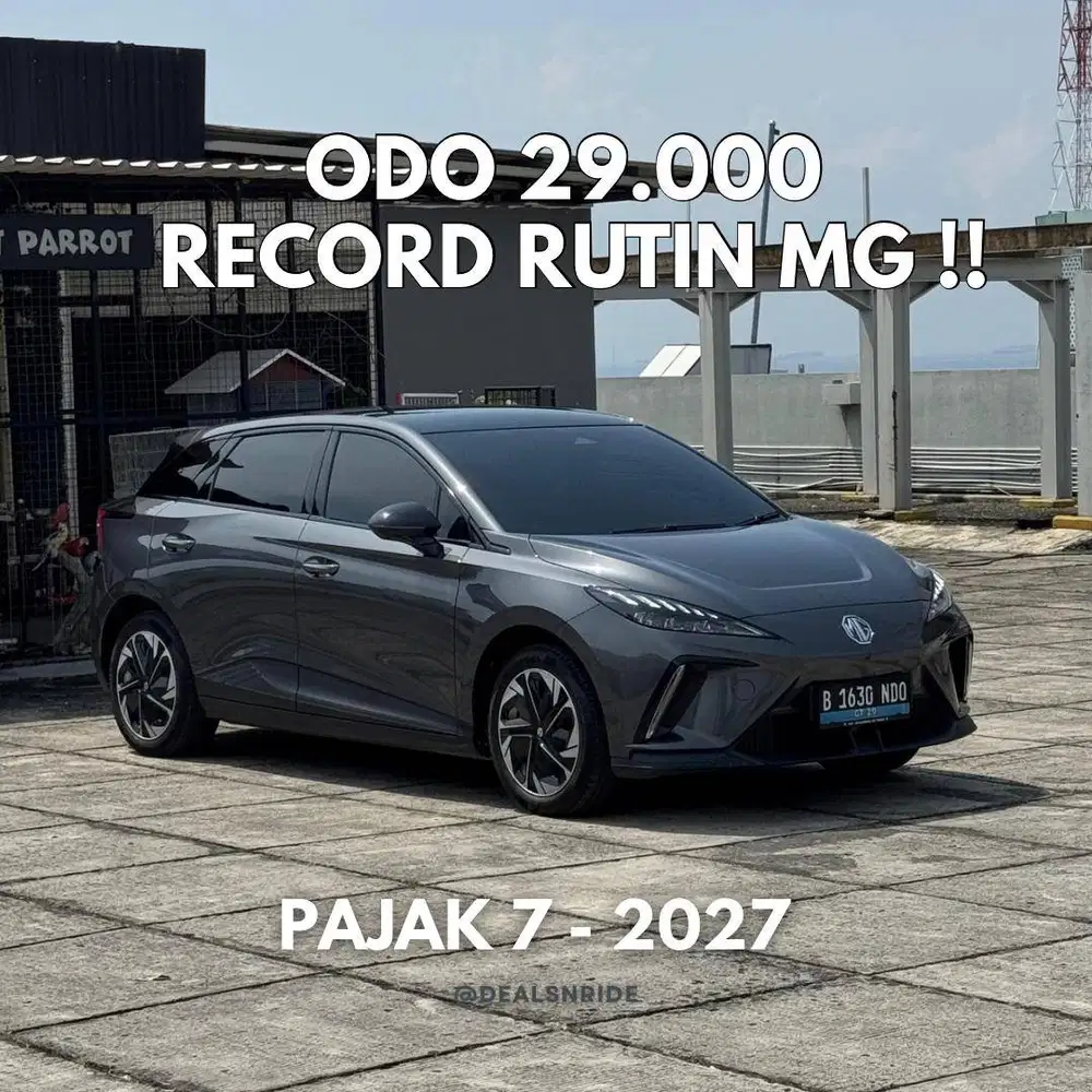 ODO 29.000 ANTIKK !! PAJAK 7/2027 MG 4 EV MAGNIFY ISMART 2024 MULUS