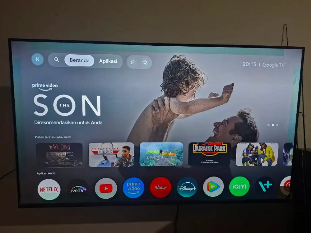 TV AQUA AQT43K85FUX Smart google tv 43 inci Resolusi 4K UD