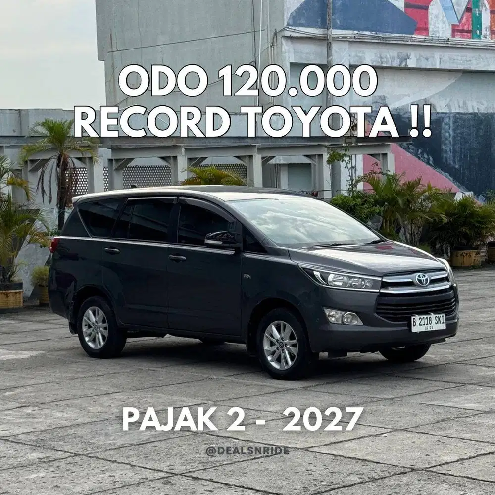 ODO 120.000 ANTIKK !! PAJAK 2/2027 TOYOTA INNOVA REBORN V BENSIN 2016