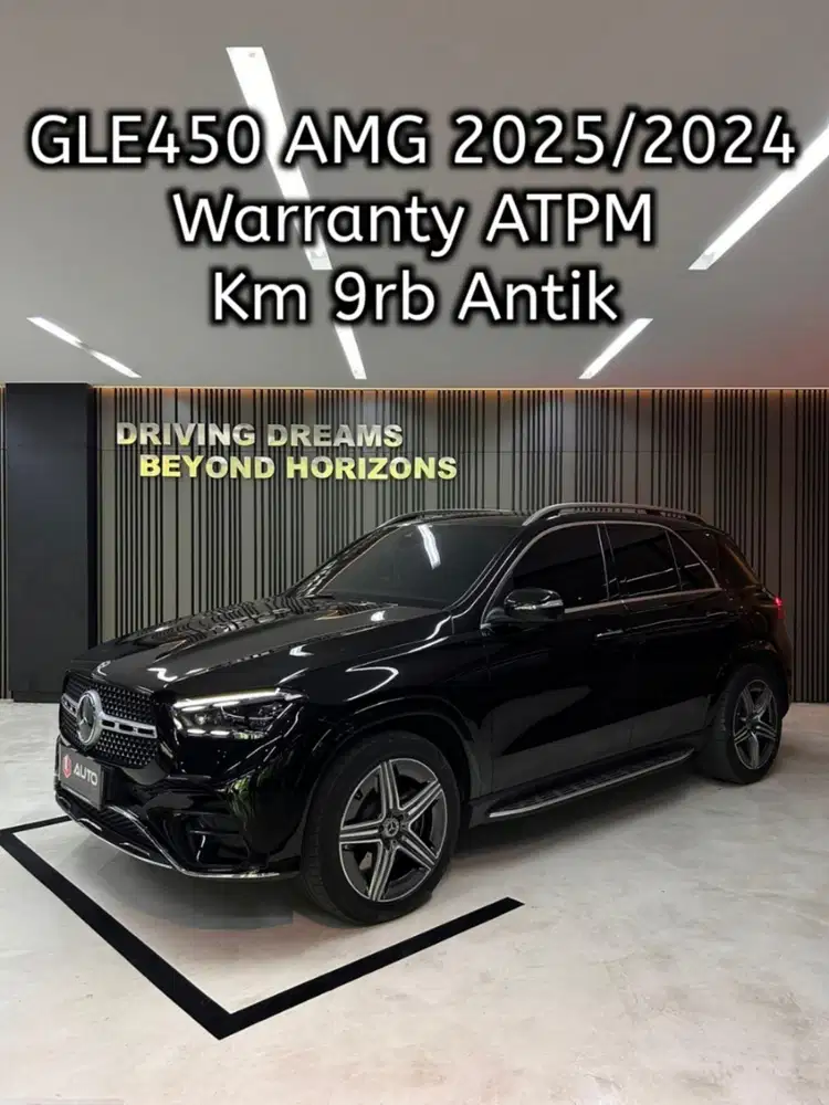 Mercedes Benz GLE450 GLE 450 AMG 2025 Hitam Km9rb Nik 2024 B2976SJL