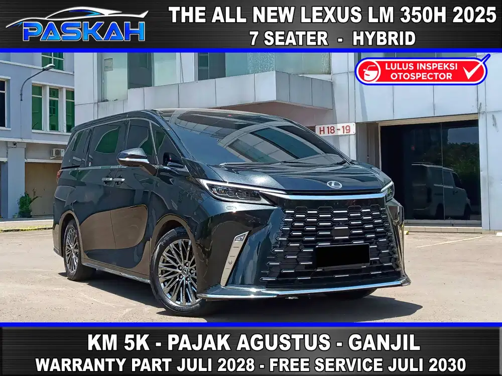 7seater Bunga=4% KM=5K Ganjil Lexus LM350H 2025 7 seater LM 350 H 2025