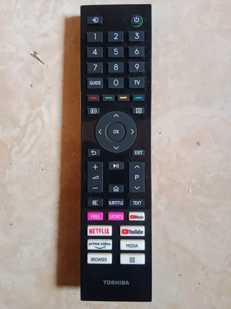 Remot TV led TOSHIBA original