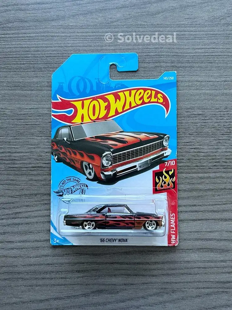 Hot Wheels 66 Chevy Nova Limited Edition 2019