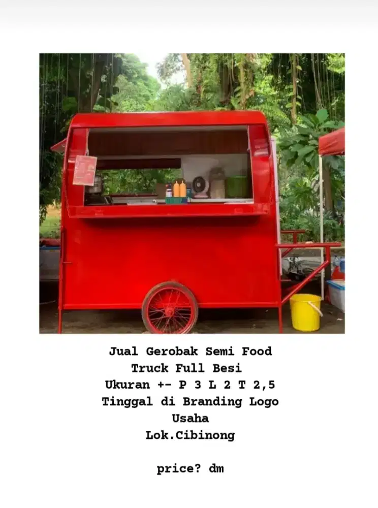 Gerobak Jualan Semi FoodTruck