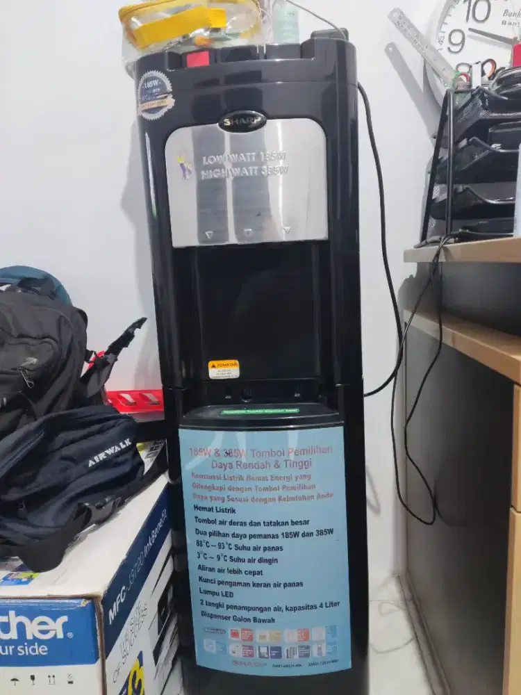 Dijual dispenser galon bawah SHARP SWD-72EH-WH