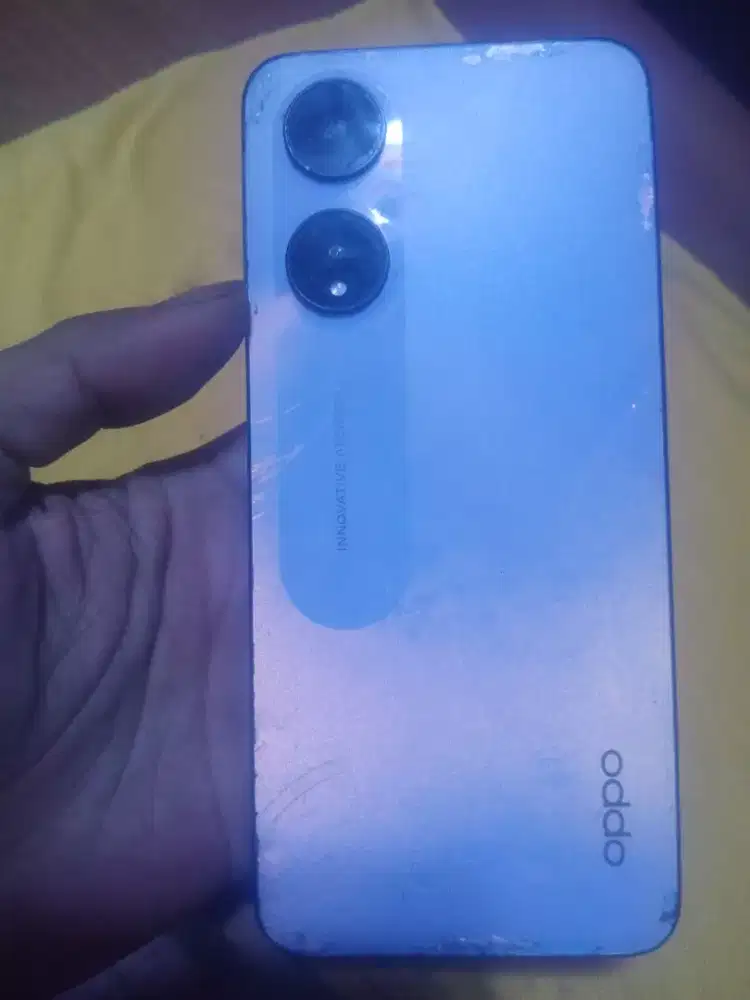 Oppo a78 jaringan 5G kondisi normal mines retak sentuhan aman