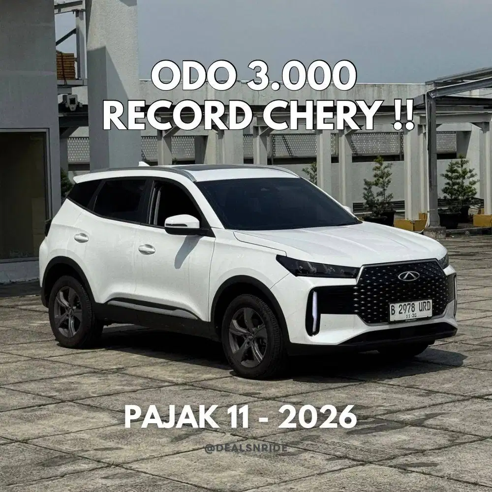 ODO 3.000 LIKE NEW !! PAJAK 11/2026 CHERY TIGGO CROSS PREMIUM 2025