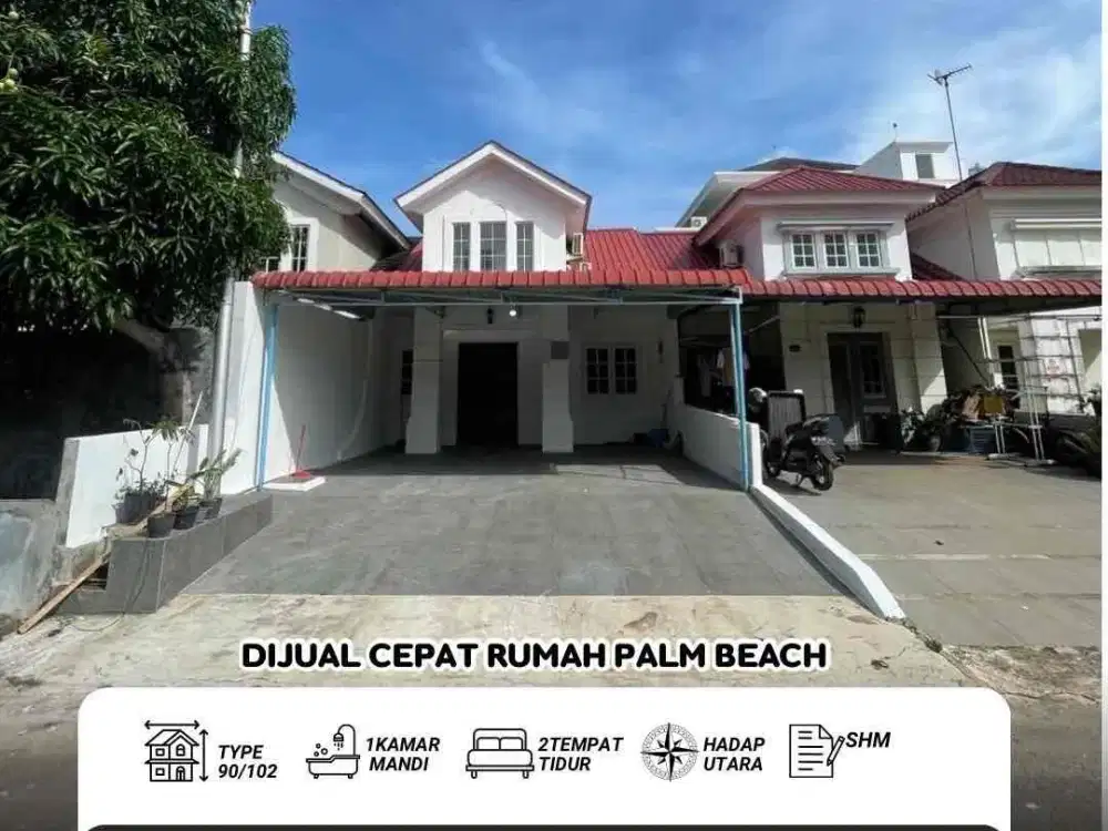 Dijual Rumah palm beach baloi batam