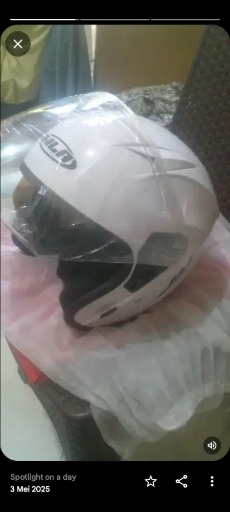 Helm MLA J5 ori putih