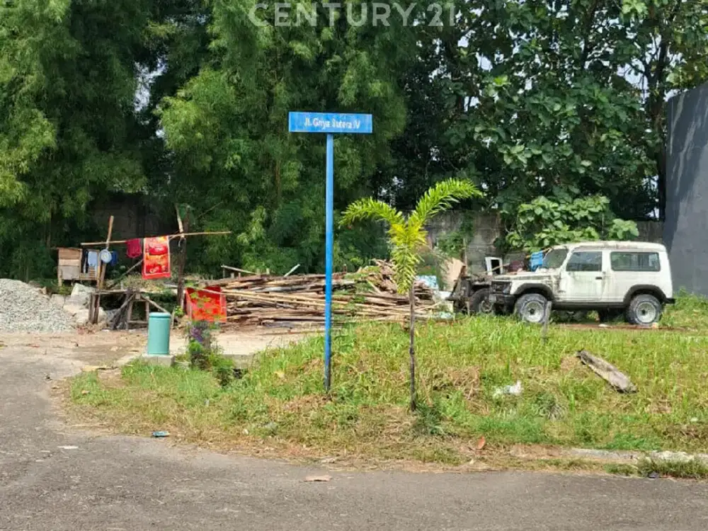 Dijual Kaveling Hoek Di Komplek Griya Sutera Alsut
