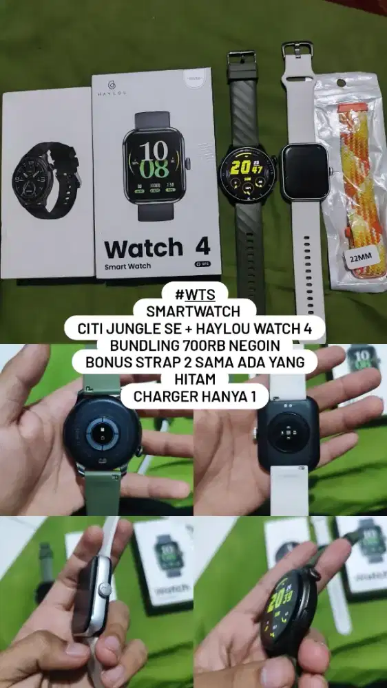 Smartwatch Citi Jungle Se + Haylou Watch 4