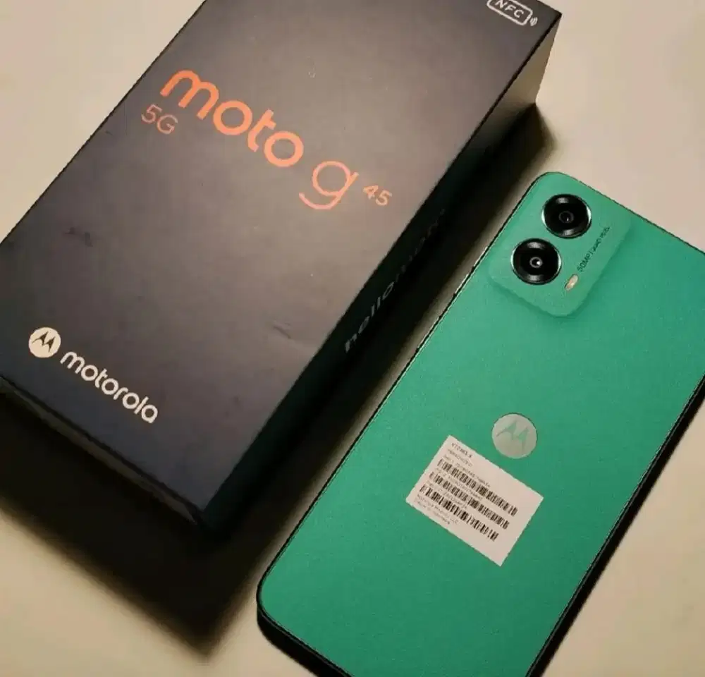 Motorola g45 8/128 resmi Indonesia garansi on