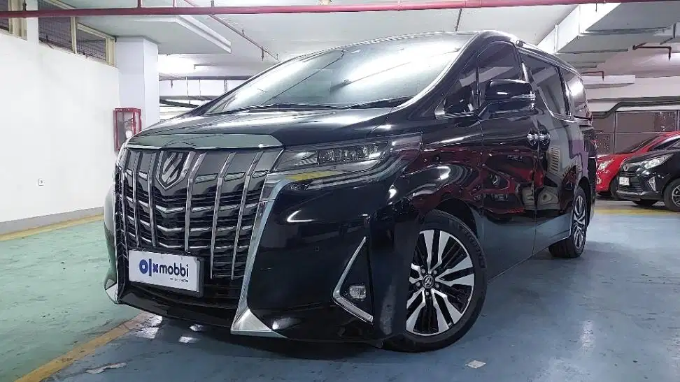 TDP 28JT, Toyota Alphard 2.5 G Bensin-AT Hitam 2020