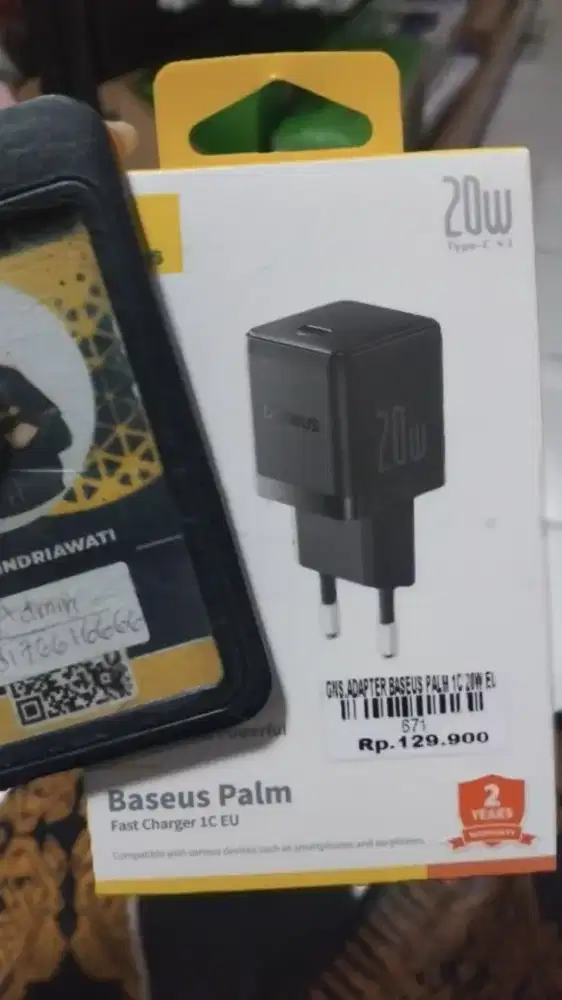 ADAPTER BASEUS PALM 1C 20W EU | ATLANTIS DAHSYAT