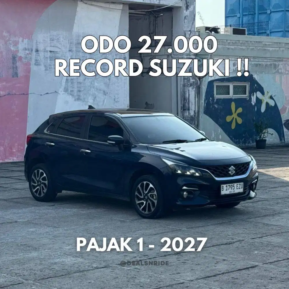 ODO 27.000 ANTIKK !!! PAJAK 1/2027 SUZUKI NEW BALENO HATCHBACK 2023