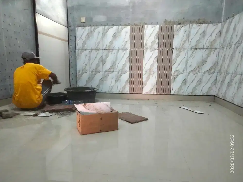 pasang keramik granit bangun rumah jogja