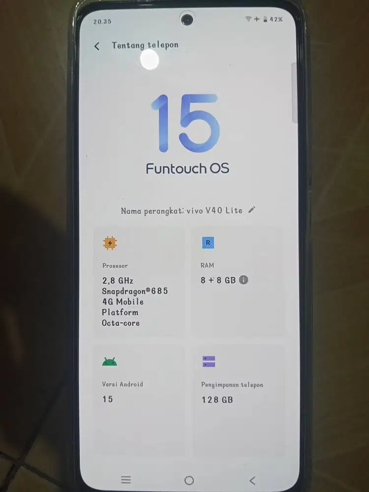Vivo v40 lite 4G