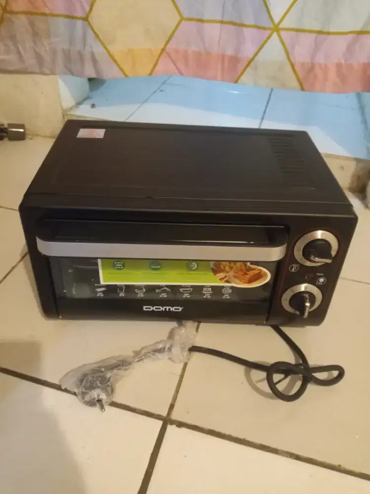 Oven domo belum pernah dipake