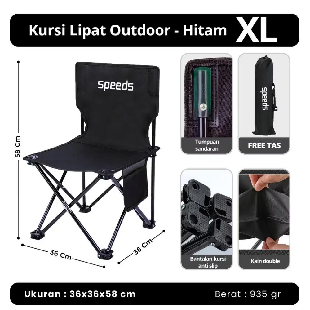 Kursi lipat Speeds