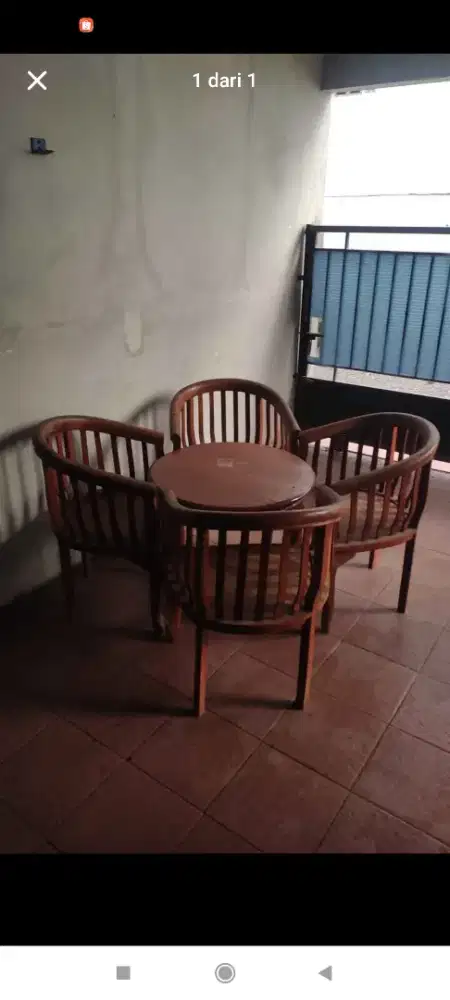Kursi betawi kayu
