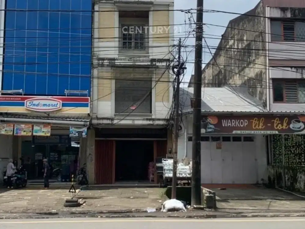 Ruko Strategis Jl Poros Masjid Raya Kawasan Bisnis Paling Ramai