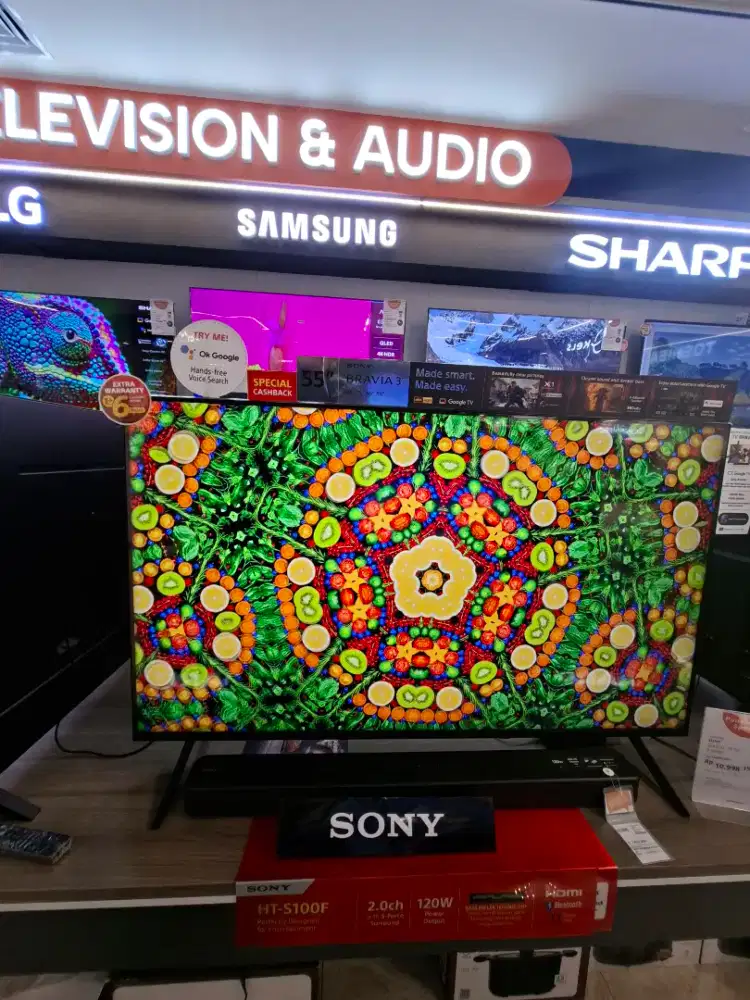 SONY BRAVIA X75K Ukuran 43,50,55,65 inc