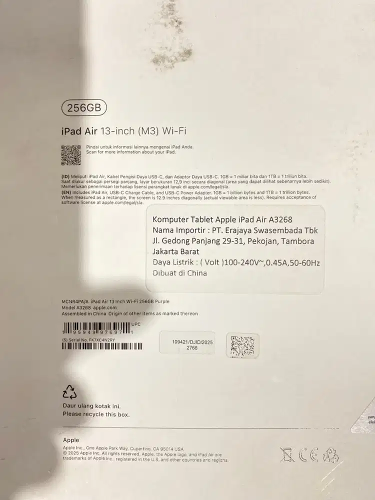 iPad Air 13 M3 256GB