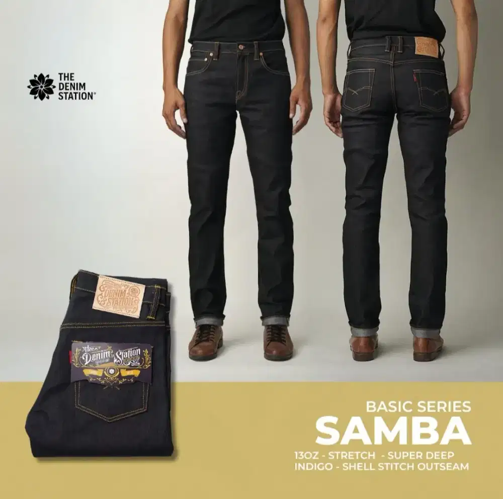 Celana Denim 13oz Samba The Denim Station