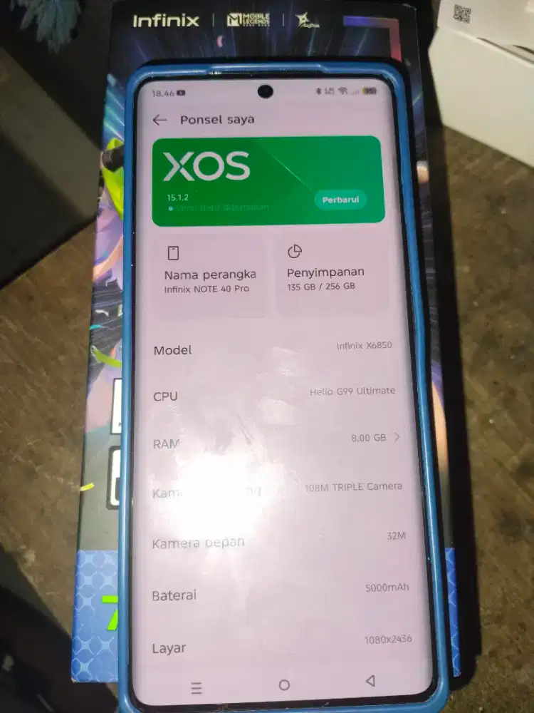 Infinix note 40 pro 4G
