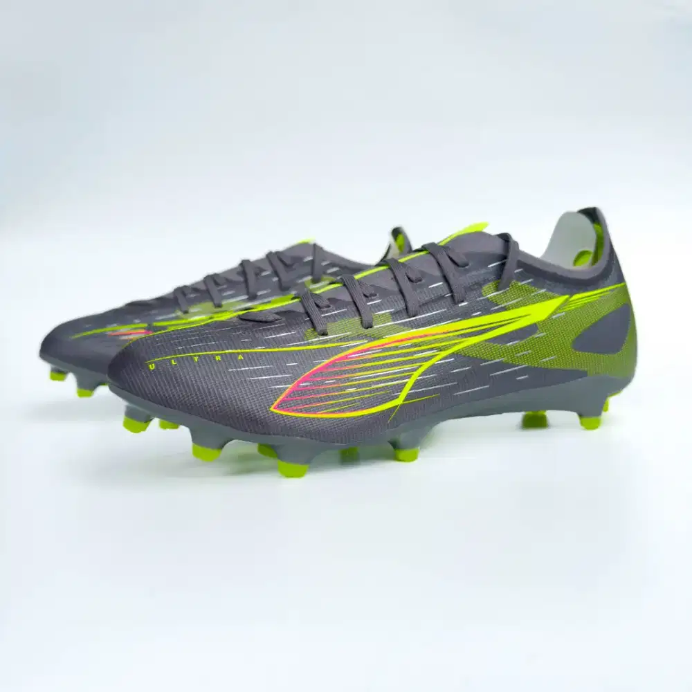 Puma Ultra 5 Match FG AG Sepatu Bola Original Silver Soccer Football