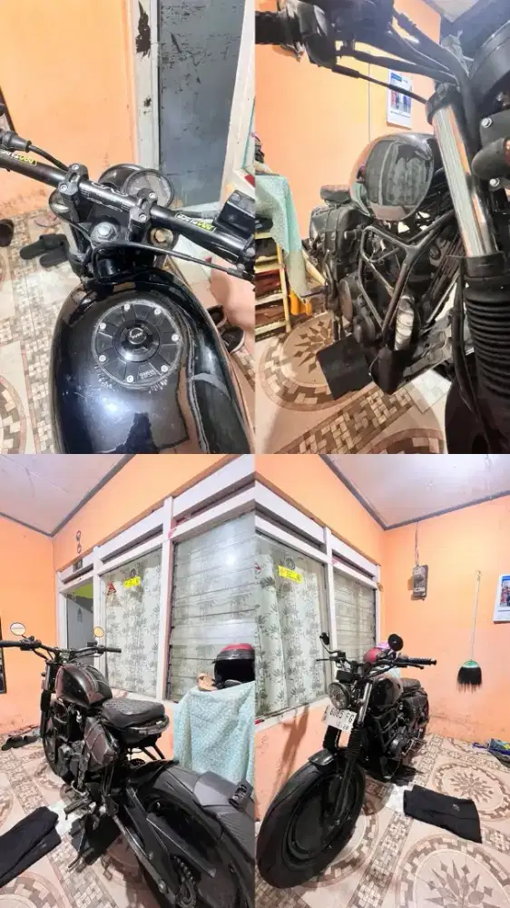 Motor custom bomber