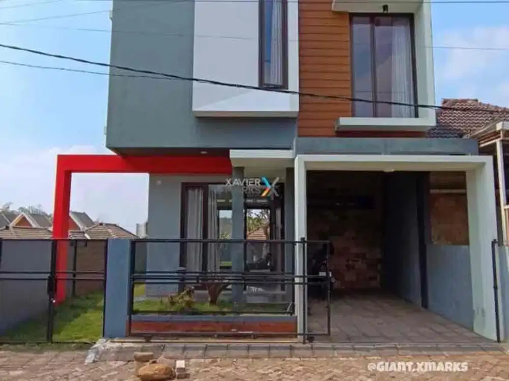 Rumah Modern Open Space di Lowokwaru Malang