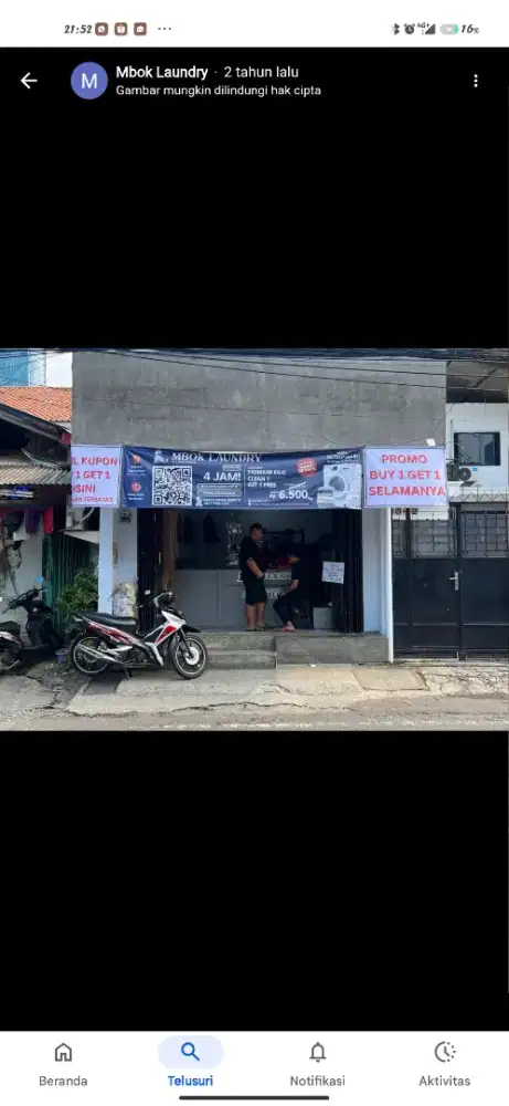 Dibutuhkan segera tenaga kerja laundry