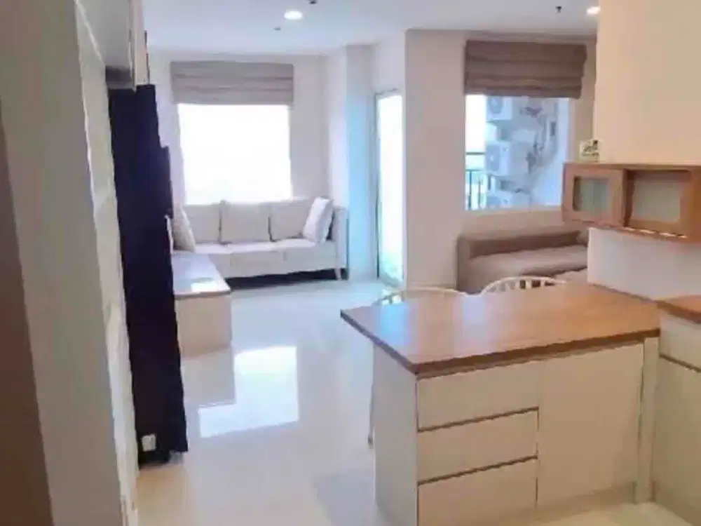 Disewakan apartemen sunter icon 3 BR dijadiin 2 BR furnish rapi bersih