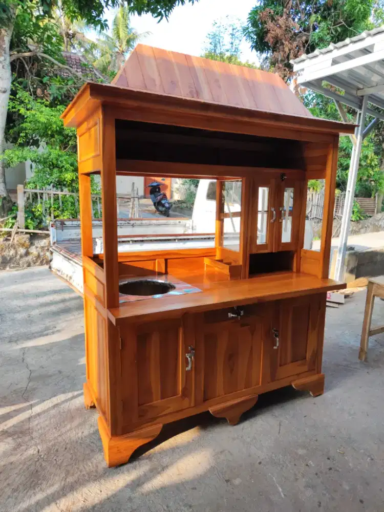 Jual Gerobak Angkringan, Bakso, Mie Ayam, Bubur, Sate, Soto, Pecel dll