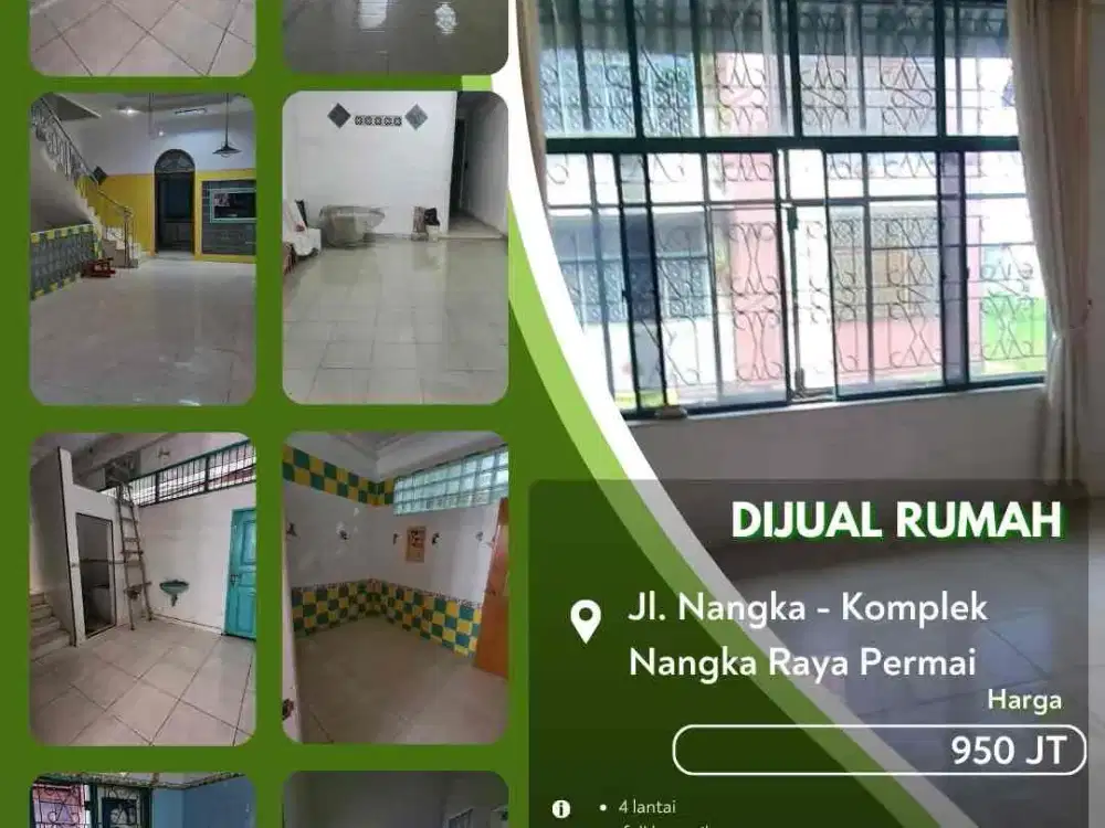 Dijual Ruko Komplek Nangka Permai Pekanbaru Kota Siap Huni!