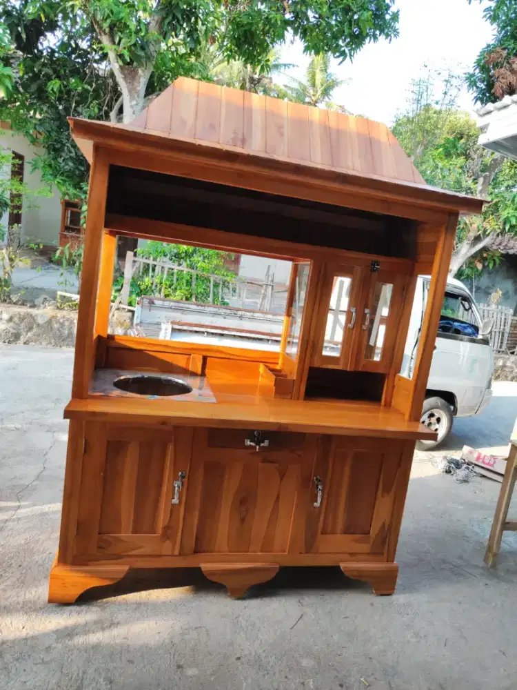 Jual Gerobak Angkringan, Bakso, Mie Ayam, Bubur, Sate, Soto, Pecel dll