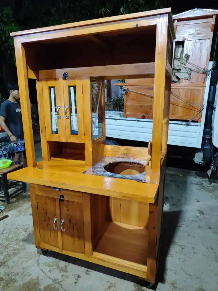 Jual Gerobak Angkringan, Bakso, Mie Ayam, Bubur, Sate, Soto, Pecel dll