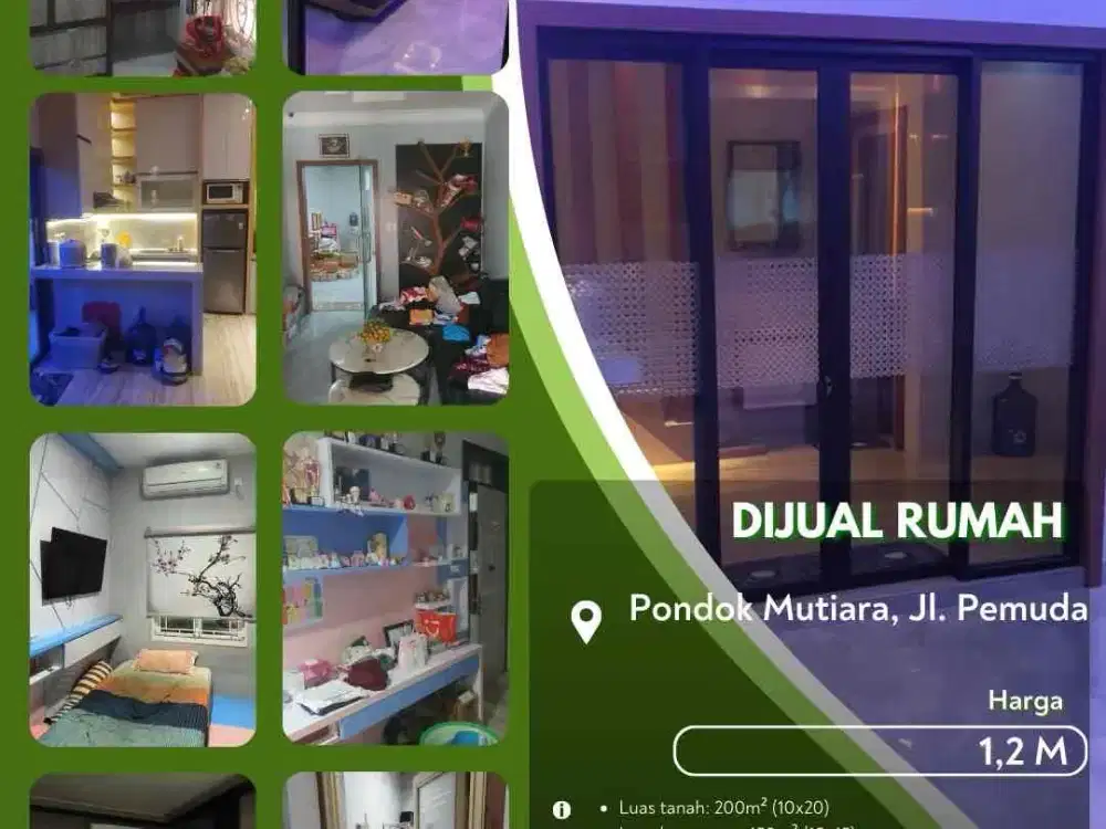 Dijual Rumah Pondok Mutiara Pekanbaru Kota Siap Huni!
