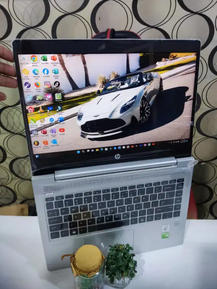 Laptop Design HP Probook 440 Core i7 Ram 8/256gb Ssd Dual Vga Siap COD