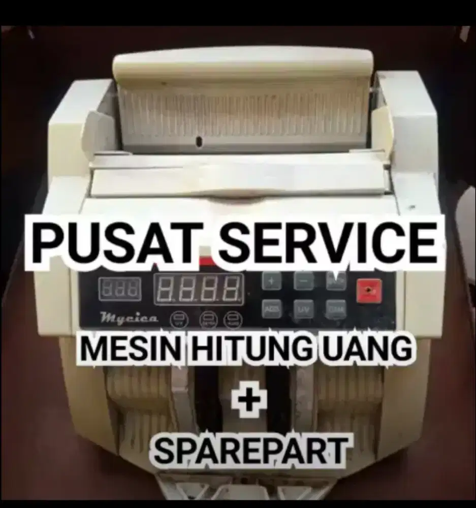 Mesin Hitung Uang & Mesin Penghancur Kertas Spesialis Sparepart