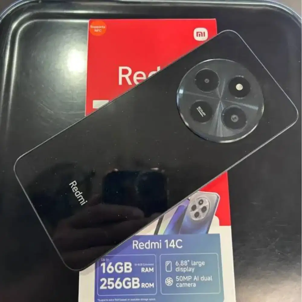 xiaomi redmi 14C 6/128 fullshet segel mulus