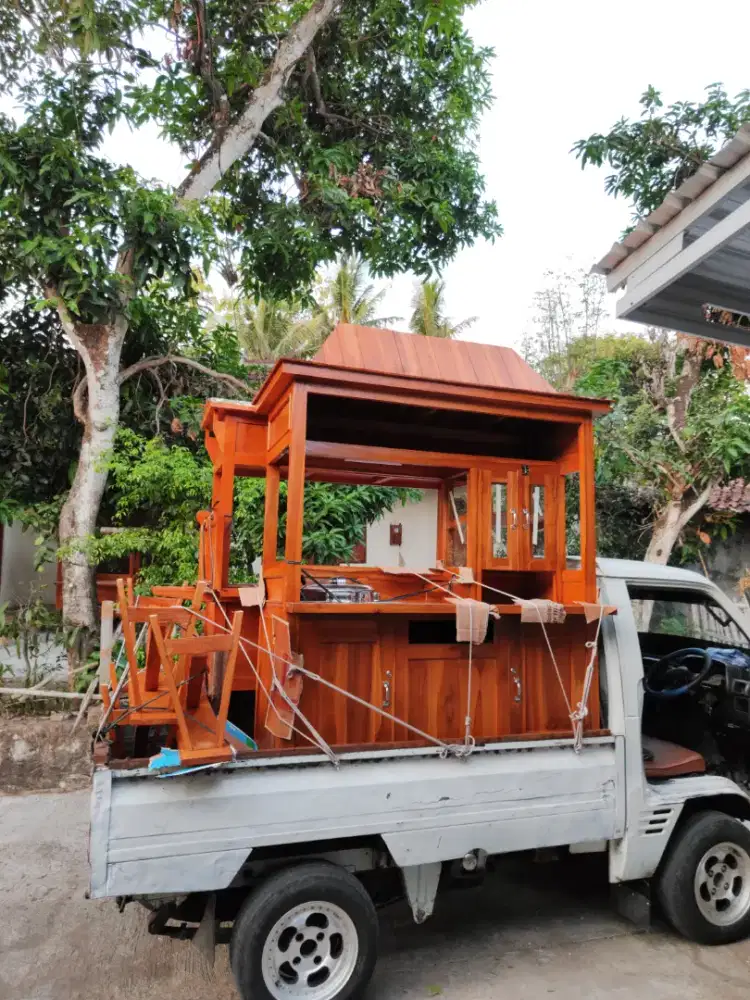 Jual Gerobak Angkringan, Bakso, Mie Ayam, Bubur, Sate, Soto, Pecel dll