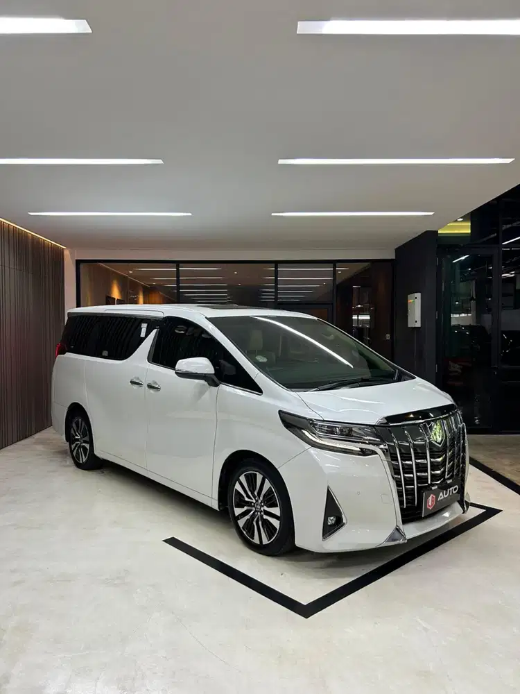 Toyota Alphard 2.5 G ATPM 2019 Putih Km49rb mdl 2018 B176TAN