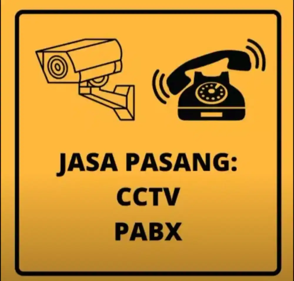 JASA PASANG CCTV, PABX