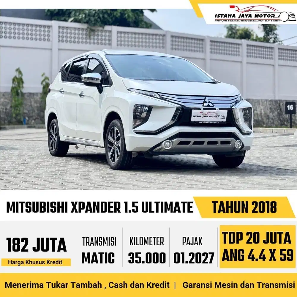 KM 35RB !! Mitsubishi Xpander Ultimate 1.5 Automatic 2018